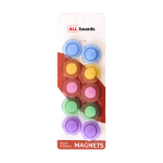 Magnesy do tablic suchościeralnych 30 mm - 10 sztuk MIX