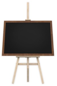 Tablica kredowa dla dzieci 100x80 cm + sztaluga drewniana trójnożna bukowa ZESTAW