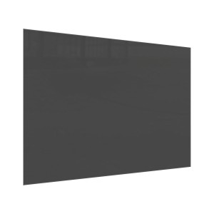 Tablica szklana magnetyczna szara, ciemny szary 60x40cm - bezramowa tablica szklana, szkło hartowane na magnesy neodymowe