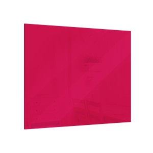 Tablica szklana magnetyczna Pinking about you 45x45cm - bezramowa tablica szklana, szkło hartowane na magnesy neodymowe