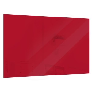 Tablica szklana magnetyczna Merlot 60x40cm - bezramowa tablica szklana, szkło hartowane na magnesy neodymowe