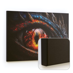 Tablica magnetyczna CANVASboards 90x60 cm -  obraz Oko smoka