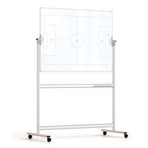 Tablica taktyczna mobilna dwustronna obrotowa suchościeralna magnetyczna 120x90 cm