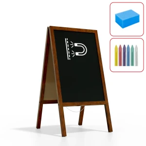 Potykacz MAGNETYCZNY stojak kredowy 118x61cm na magnesy