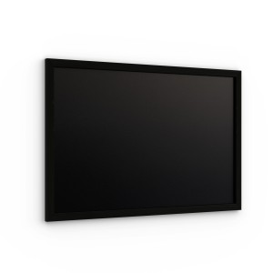 OUTLET Tablica kredowa czarna 60x40 cm rama drewniana CZARNA ECO