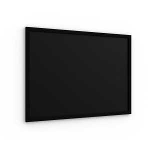 OUTLET Tablica kredowa czarna 70x50 cm rama drewniana CZARNA ECO