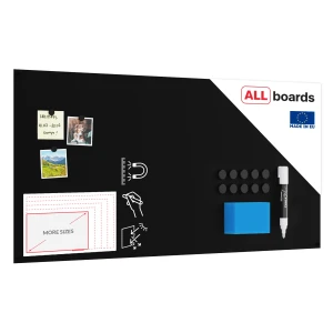 Tablica magnetyczna bezramowa kredowa panel magnetyczny SLIMboard 120x60 cm + GRATISY