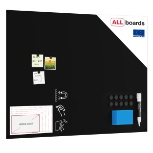 Tablica magnetyczna bezramowa kredowa panel magnetyczny SLIMboard 120x90 cm + GRATISY
