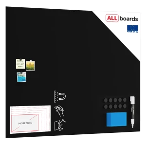 Tablica magnetyczna bezramowa kredowa panel magnetyczny SLIMboard 150x120 cm + GRATISY