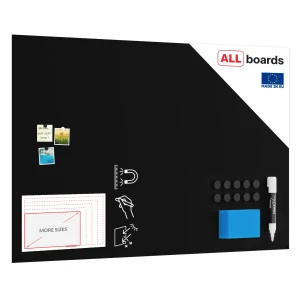 Tablica magnetyczna bezramowa kredowa panel magnetyczny SLIMboard 180x120 cm + GRATISY