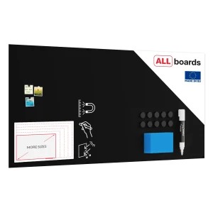 Tablica magnetyczna bezramowa kredowa panel magnetyczny SLIMboard 240x120 cm + GRATISY