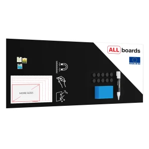 Tablica magnetyczna bezramowa kredowa panel magnetyczny SLIMboard 305x122 cm + GRATISY