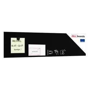 Tablica magnetyczna bezramowa kredowa panel magnetyczny SLIMboard 60x15 cm + GRATISY