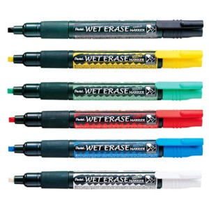 Marker kredowy PENTEL SMW26 - ZESTAW 5+1
