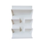 Uchwyt magnetyczny na 4 markery - do tablic szklanych