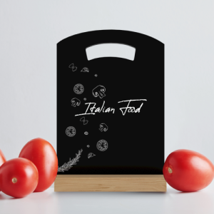 Tabliczka kredowa z uchwytem 4 sztuki