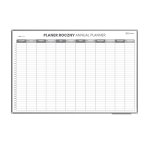 Planer roczny, tablica na markery o wymiarach 150x100 cm