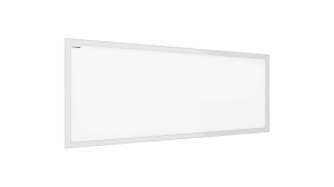 OUTLET Tablica suchościeralna magnetyczna biała 30x70 cm rama drewniana biała