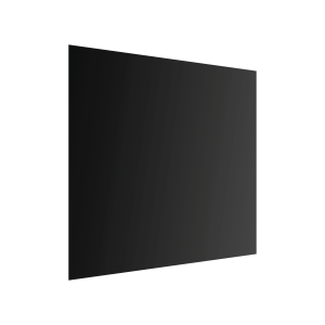 Szklana płyta ochronna na ścianę CZARNA CZERŃ 60x65cm płyta za kuchenkę, dekoracyjna ochrona przed zachlapaniem