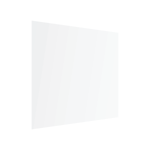 Szklana płyta ochronna na ścianę BIAŁA BIEL SUPERWHITE 60x65cm płyta za kuchenkę, dekoracyjna ochrona przed zachlapaniem