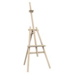 Sztaluga malarska drewniana trójnożna, bukowa 145 cm