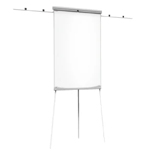 OUTLET Flipchart suchościeralno-magnetyczny 100x70 cm z ramionami CLASSIC