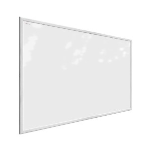 OUTLET Tablica suchościeralna magnetyczna biała 90x60cm rama drewniana biała + GRATIS