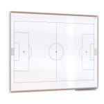 Tablica taktyczna - piłka nożna, biała tablica suchościeralna magnetyczna 120x90 cm