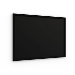 OUTLET Tablica kredowa czarna 70x50 cm rama drewniana CZARNA ECO