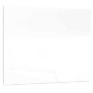 OUTLET Szklana tablica magnetyczna 120x90 cm CLASSIC BIAŁA