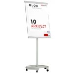 Flipchart magnetyczny mobilny na kółkach 100x70 cm PREMIUM + gratis