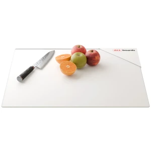 Szklana deska ochronna BIAŁA SUPERWHITE 60x52cm deska do krojenia kuchenna płyta ochronna taca szklana