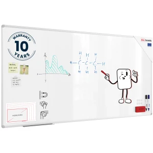 Tablica suchościeralna magnetyczna 180x90 cm rama aluminiowa PREMIUM EXPO