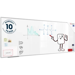 Tablica magnetyczna biała 250x100 cm suchościeralna w aluminiowej ramie PREMIUM EXPO