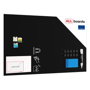 Tablica magnetyczna bezramowa kredowa panel magnetyczny SLIMboard 200x120 cm – niewidoczny montaż + GRATIS 