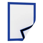 Ramka magnetyczna A4 niebieska