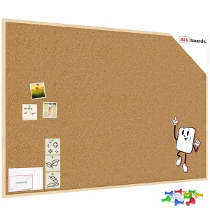Tablica korkowa (rama drewniana) 150x100 cm + GRATIS