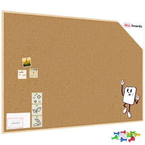 Tablica korkowa (rama drewniana) 180x120 cm + GRATIS