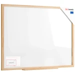Tablica suchościeralno-magnetyczna 120x90 cm w ramie bukowej ALLboards DESIGN