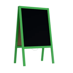 OUTLET Potykacz stojak kredowy ZIELONY 100x60 cm stojak reklamowy