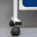 Kółka z hamulcem (klucz w komplecie) - 2 szt.