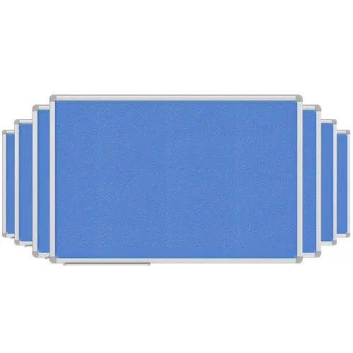 TABLICE TEKSTYLNE RAMA ALUMINIOWA NIEBIESKA