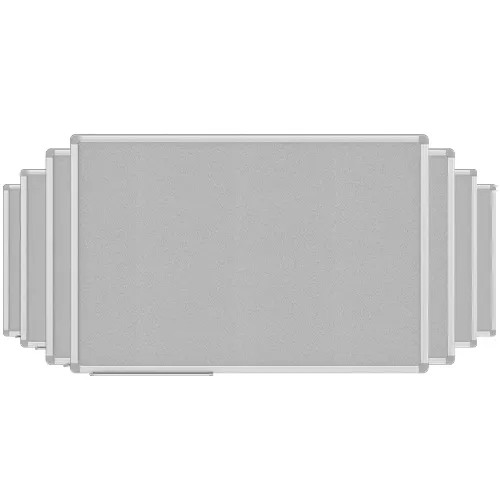 TABLICE TEKSTYLNE RAMA ALUMINIOWA SZARA