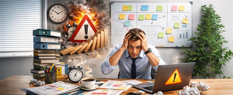 Prawo Murphy’ego — jak świadoma organizacja pracy i narzędzia wizualne pomagają minimalizować ryzyko niepowodzeń