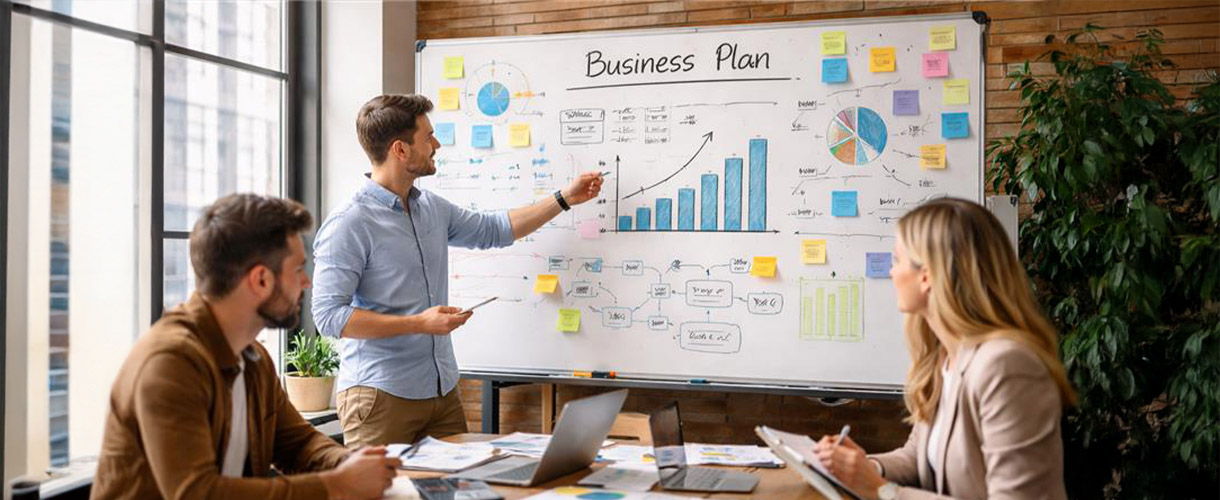 Jak napisać dobry biznesplan i wykorzystać tablice podczas jego wdrażania oraz rozwijania